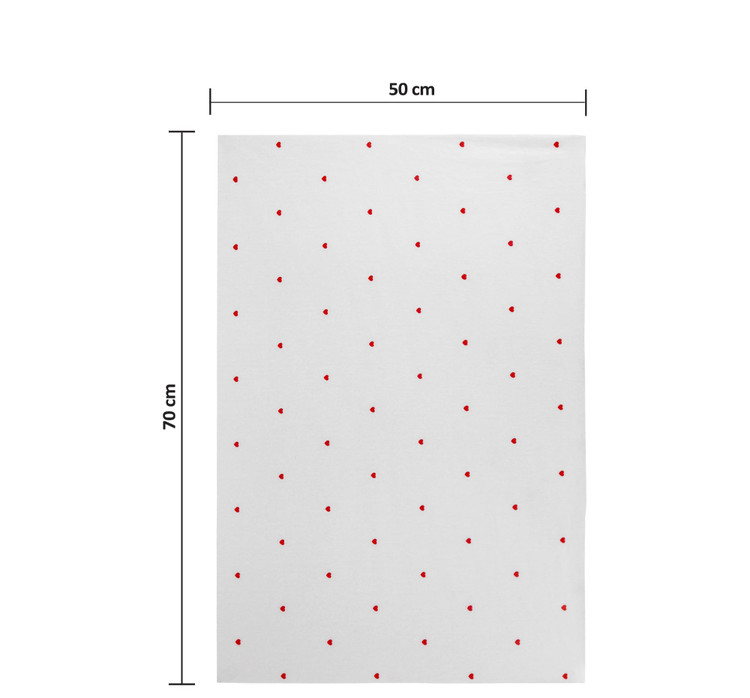 کاغذ پوستی طرح قلبی