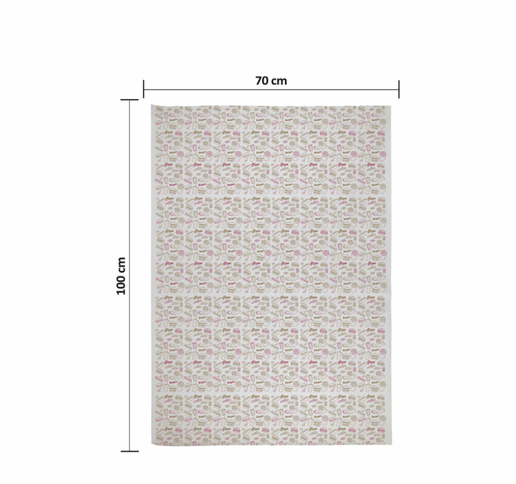 کاغذ کاهی طرح دار سایز ۱۰۰×۷۰