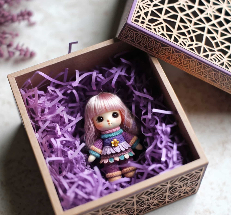 پوشال اسپان رنگ بنفش