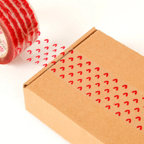 چسب طرحدار ۵سانتی رنگ قرمز