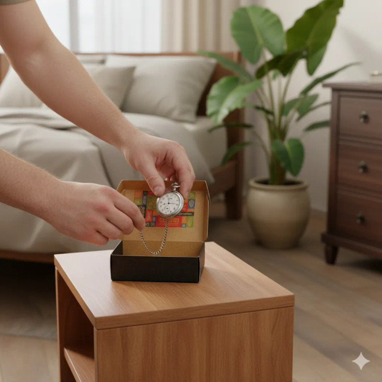 جعبه کیبوردی گلاسه طرحدار کد۳، سایز ۳×۶.۵×۹.۵