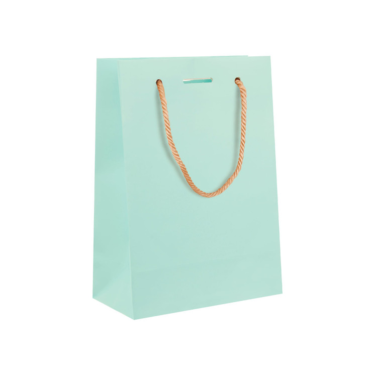 ساکگلاسه ۲۲×۱۵ فیروزه ای