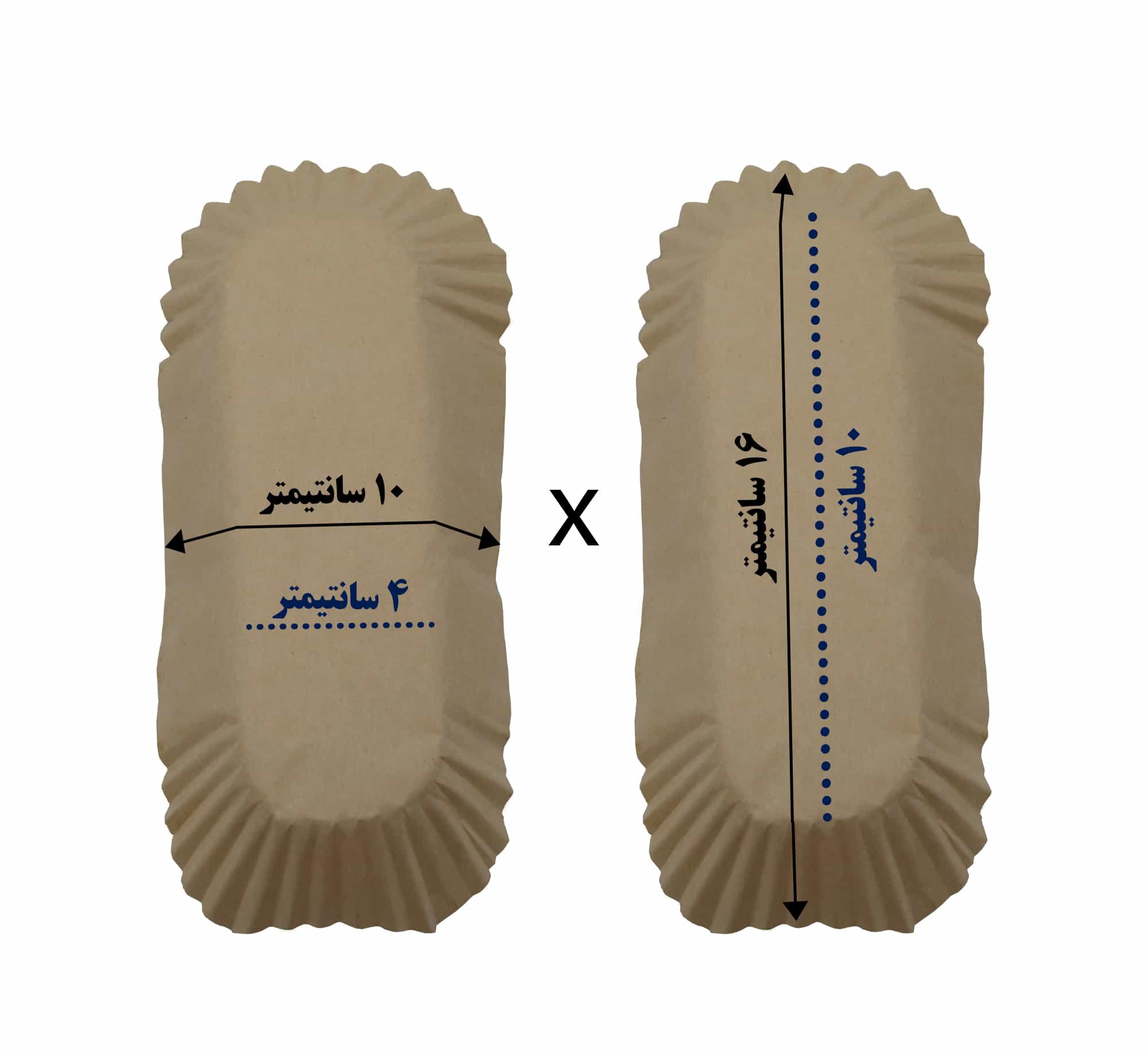 کپسول کیک دانش‌آموزی ۱۶×۱۰سانت