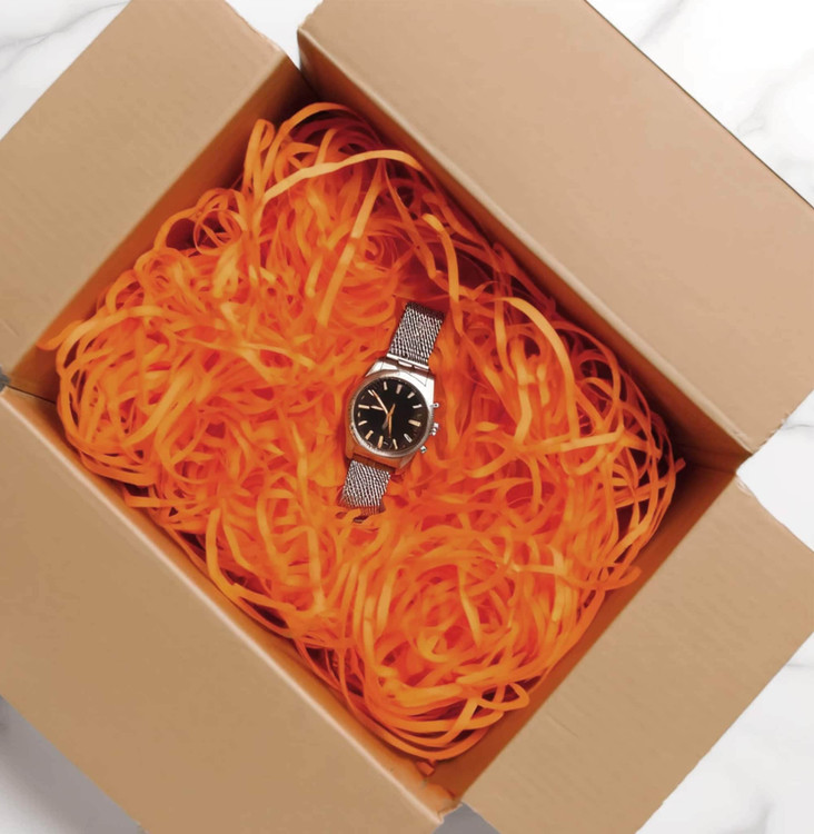 پوشال اسپان رنگ نارنجی