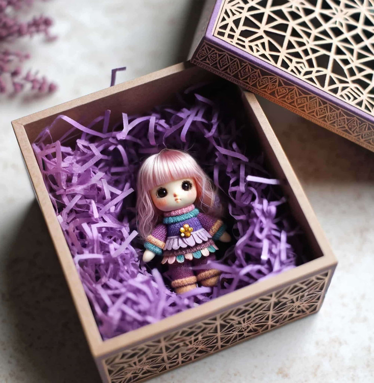 پوشال اسپان رنگ یاسی