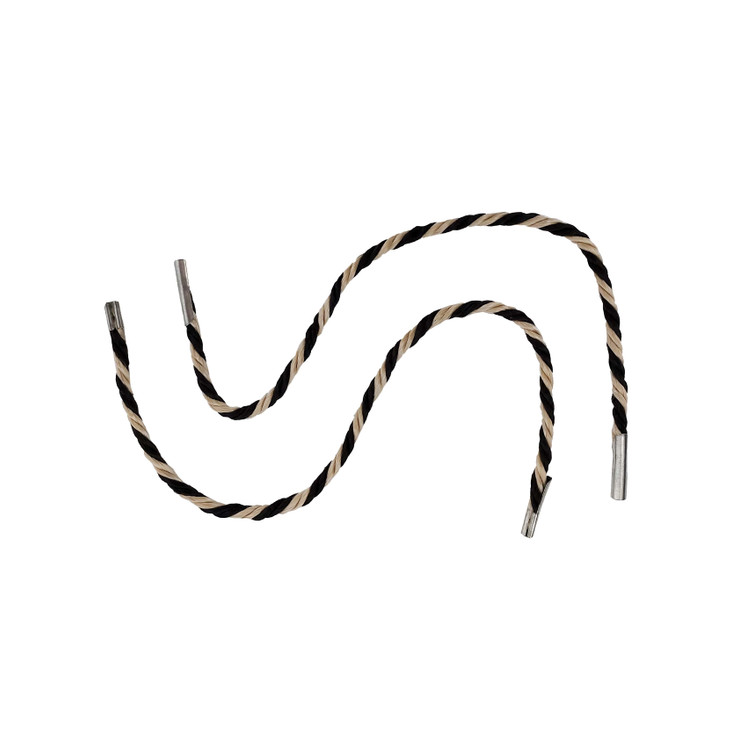 بند ساک دستی دورپیچ رنگ مشکی کرم