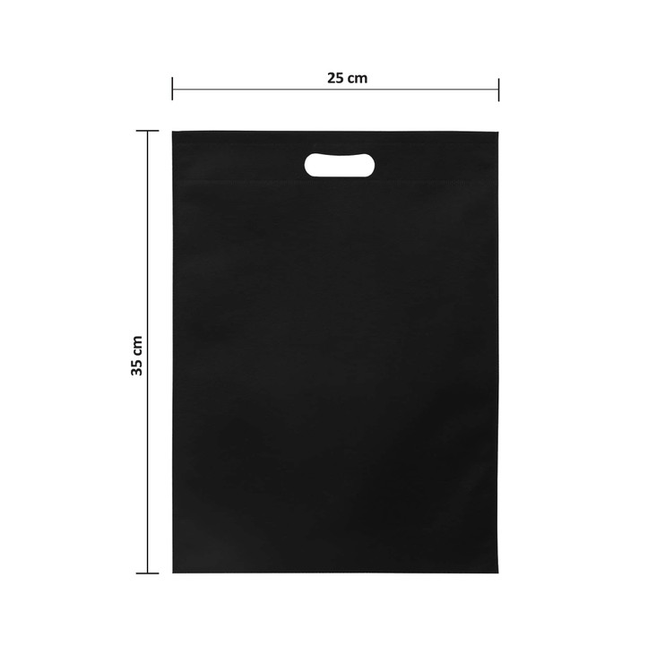 ساک اسپان فلت دسته پانچی رنگ مشکی