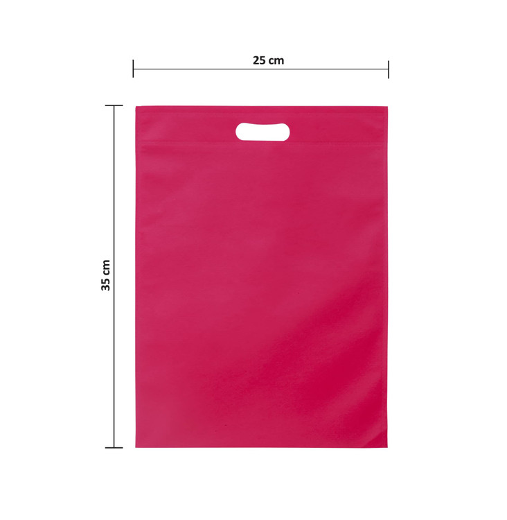 ساک اسپان فلت دسته پانچی رنگ سرخابی