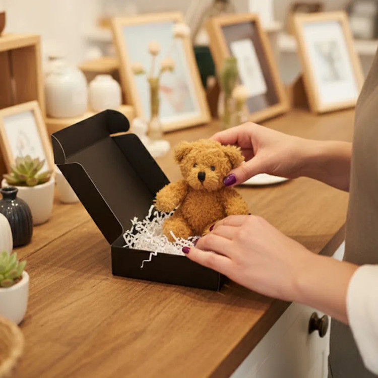 جعبهکیبوردی طرحدار گلاسه شماره یک ۴×۱۳×۱۶