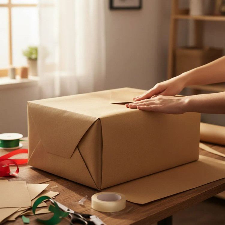 کاغذ کرافت ۱۱۵گرمی سایز ۱۰۰×۷۰