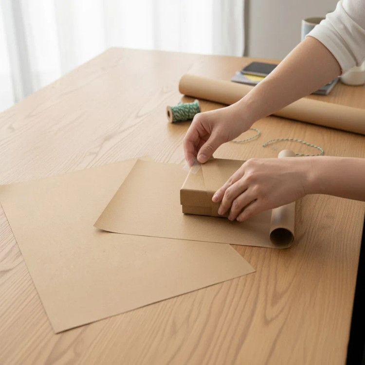 کاغذ کرافت ۱۱۵گرمی سایز ۵۰×۳۵