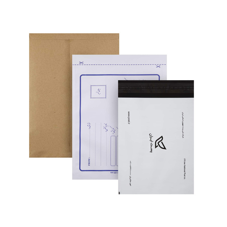 پک نمونه محصول پاکت نامه و پاکت پستی